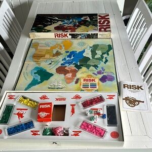 Vintage 1975 RISK Board Game 100% COMPLETE EXCELLENT CONDITION PARKER BROS